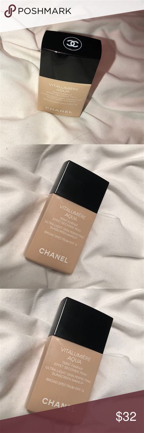 chanel vitalumiere aqua 10 beige|Chanel vitalumiere aqua sephora.